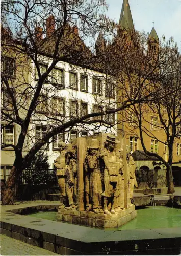 BG5829 koln am rhein ostermann brunnen germany