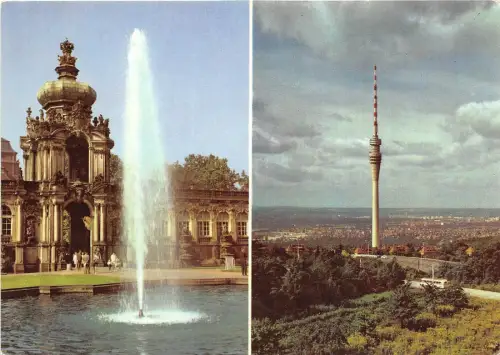 BG10308 kronentor des zwingers dresden multi views germany