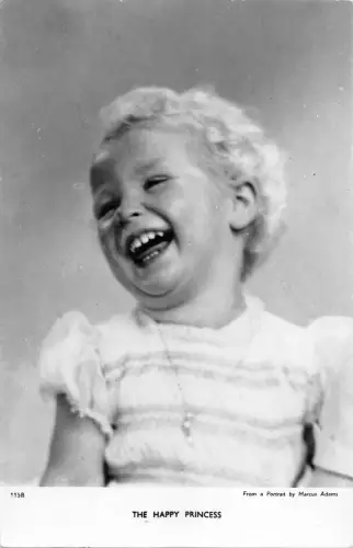 BR74476 the happy princess child enfant royalty uk