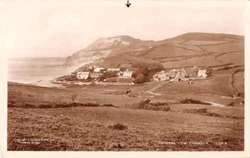 BR97378 Gesamtansicht Chideock Echtfoto UK