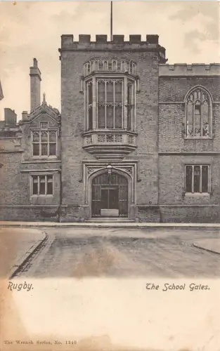 BR62228 Rugby The School Gates UK