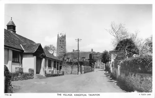 BR97384 the village kingston taunton real photo uk