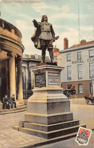 BR99579 Blake Statue Bridgwater UK
