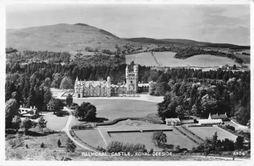 uk23542 royal deeside balmoral castle scotland real photo uk