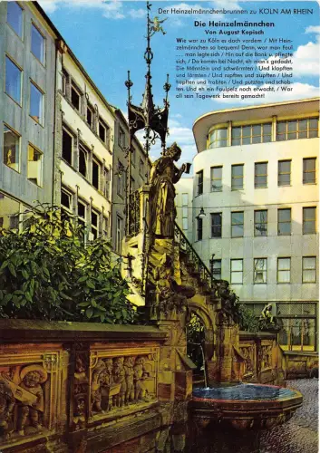 BG11062 koln am rhein heinzelmannchenbrunnen germany