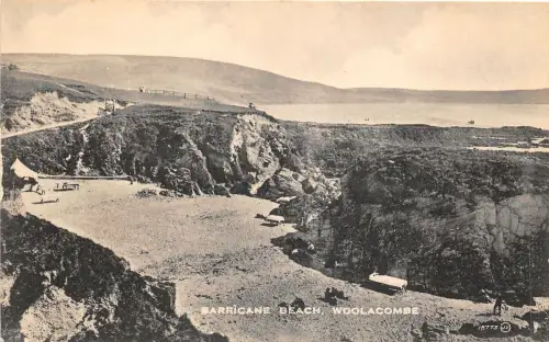 uk41225 barricane beach woolacombe uk