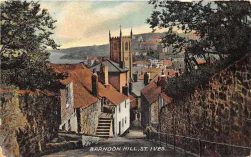 BR62234 barnoon hill st ives uk