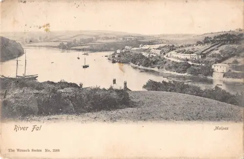 BR97451 River Fal Malpas der Schraubenschlüssel 3588 UK