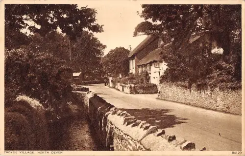 BR74217 Croyde Village North Devon Echtfoto UK
