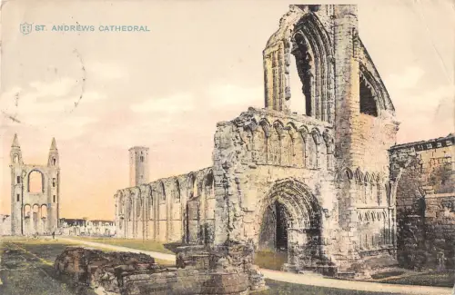 uk31546 st andrews cathedral scotland uk