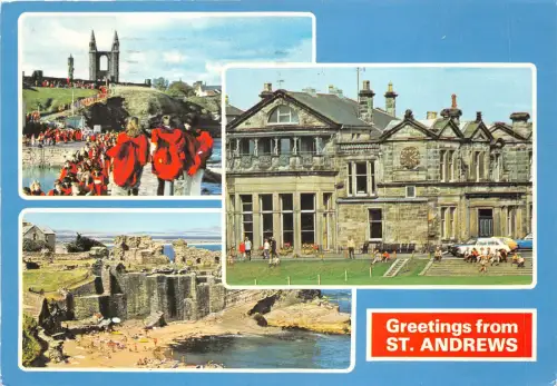uk45976 greetings from st andrews scotland uk