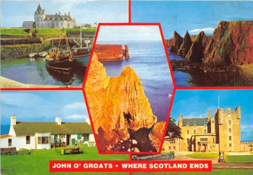 uk45990 john o groats where scotland ends uk
