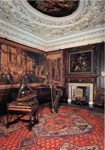 uk46370 music room palace of holyroodhouse edinburgh scotland uk