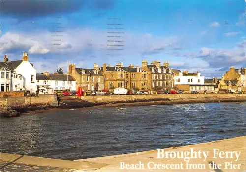 uk34319 beach crescent from the pier broughty ferry scotland uk