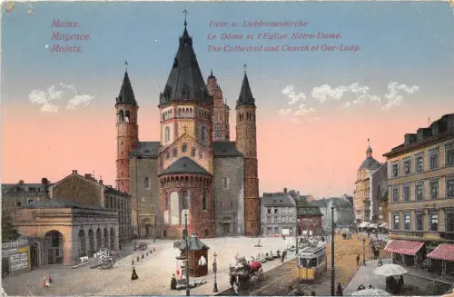 Br33628 Mainz Dom und Liebfrauenkirche Deutschland