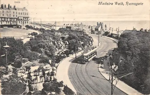 BR81274 Madeira Walk Ramsgate Tramway Tram UK