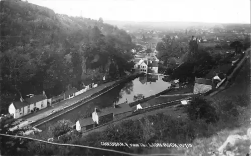BR74949 Echtfoto Cheddar vom Löwenfelsen UK