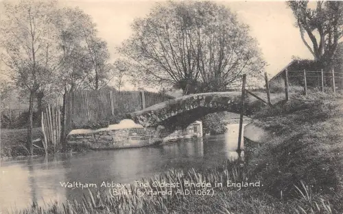 BR62265 Waltham Abbey die älteste Brücke Englands Großbritanniens