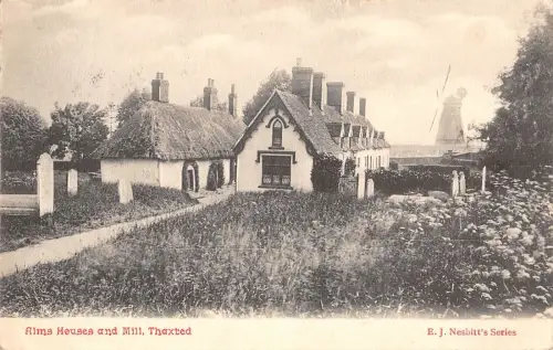BR74551 alma houses and mill thaxted uk