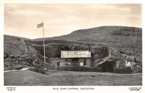 BR97463 blue john caverns castleton real photo uk