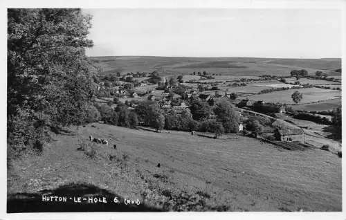 BR64795 hutton le hole real photo uk
