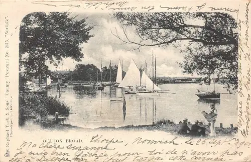 BR63918 oulton broad uk