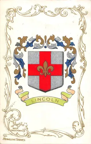 BR74439 lincoln herladic uk coat of arms