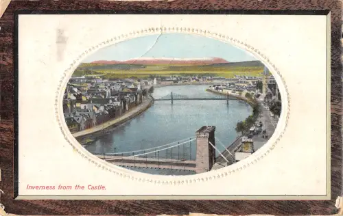uk21768 inverness from the castle scotland uk