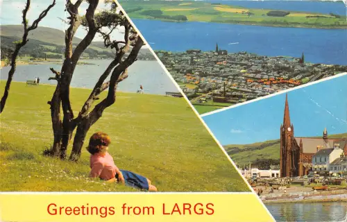 uk1807 großes Schottland Echtfoto UK