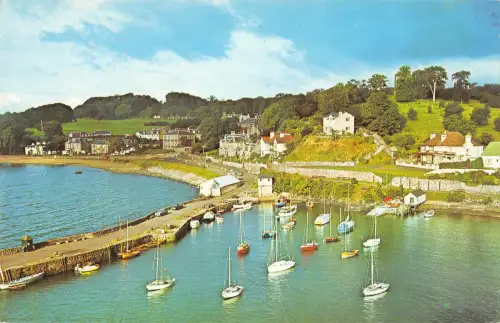 uk27268 the pier aberdour scotland real photo uk