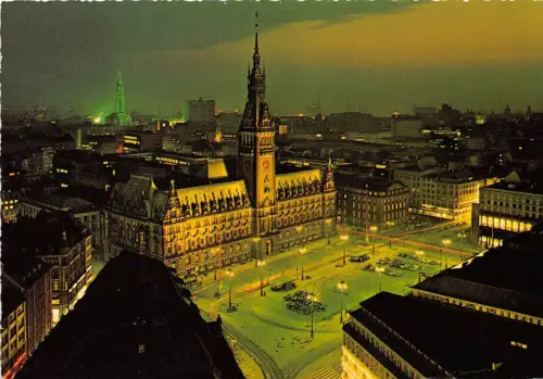 B83457 hamburg rathaus germany