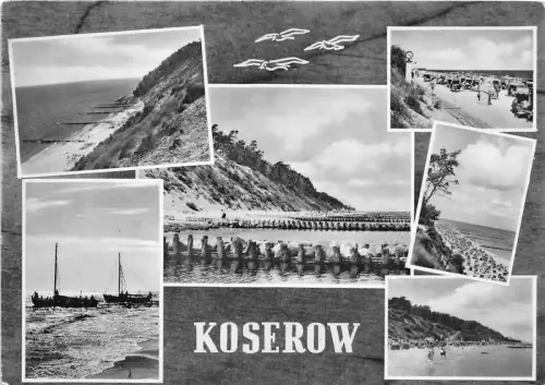 B44551 Koserow Multiviews Boote Bateaux Germany