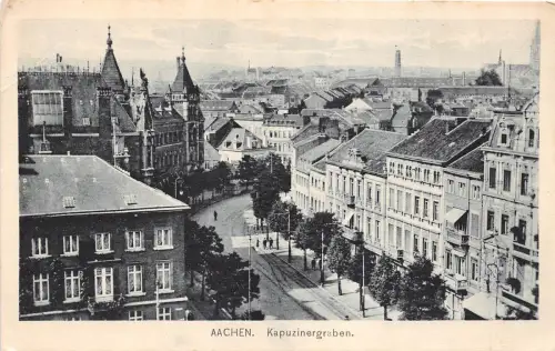 BF34462 kapuzinergraben aachen germany front/back scan