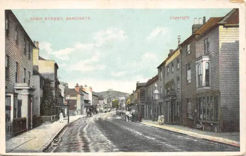BR63896 High Street Sandgate UK