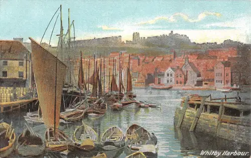 BR74781 Whitby Hafenschiff Bateaux UK