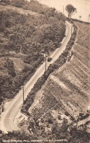 BR69674 Auto Voiture Porlock Hill Gradient UK Richter 16949 Echtfoto