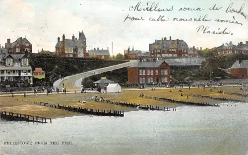 BR64200 felixstowe from the pier uk