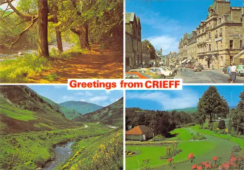uk34973 greetings from crieff scotland uk