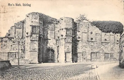 uk22050 mars work stirling scotland real photo uk