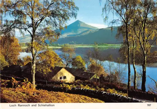 uk34437 loch ranoch and schiehallion scotland uk