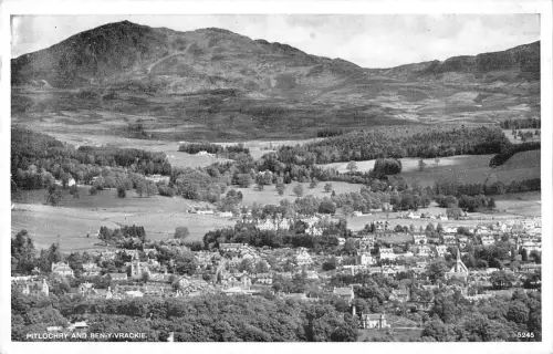 uk21737 ben y verrackie pitlochry scotland real photo uk