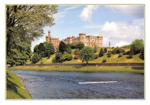 uk34989 inverness castle and river ness scotland uk