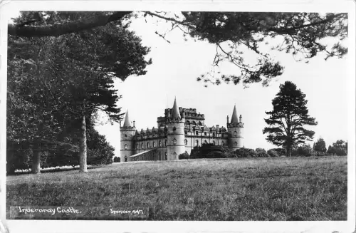uk3263 inveraray castle scotland real photo uk