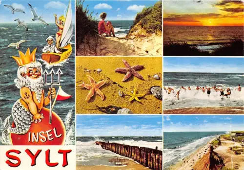 BG9836 Multi Views Nordseeinsel Insel Sylt Germany