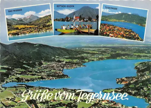 B56478 Tegernsee Boote Bateaux Multiviews Germany