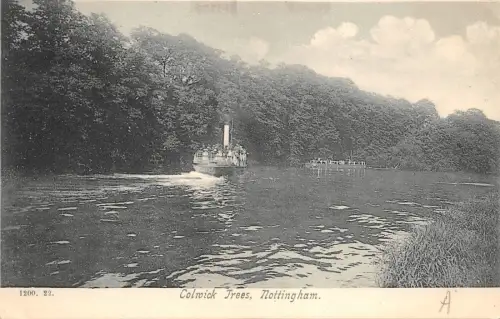 BR63958 colwick trees nottingam ship bateaux uk
