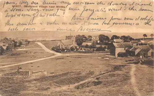 BR64781 Goathland Village near whitby uk