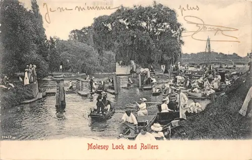 BR63984 Molesey Lock and Rollers UK