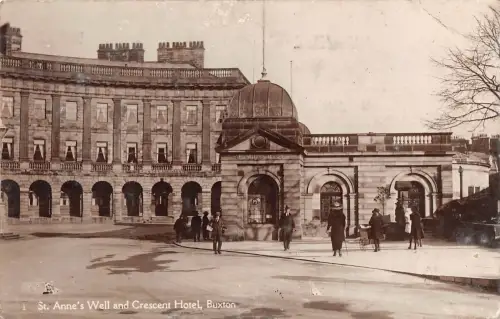 BR97446 the quadrant buxton real photo thermal baths uk