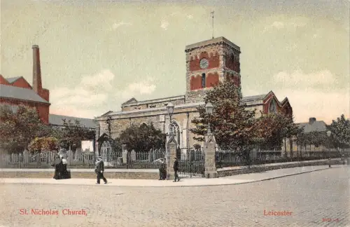 BR97360 st nicholas church leicester uk